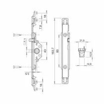 Mécanisme monodirectionnel M180 