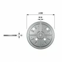 Plateau pivotant 360°