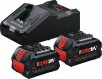 Pack 2 batteries ProCORE 18V+ 8 A + chargeur