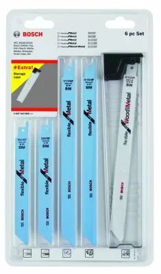 Etui lames scie sabre mtal/bois