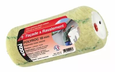 Rouleau polyamide tiss poils longs anti-goutte mch - Polyroc