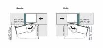 Kit complet magic corner standard blanc