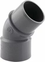 Coude PVC évacuation M/F 45°