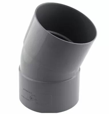 Coude PVC vacuation F/F 30