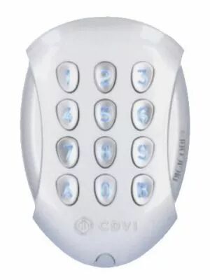 Clavier rtro - clair en zamack tanche