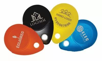 Badge porte-cl Mifare Memoprox