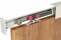 SAF 20 - 80 kg - système coulissant droit pour portes en bois