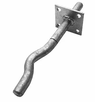 Pied de poteau fixe  sceller