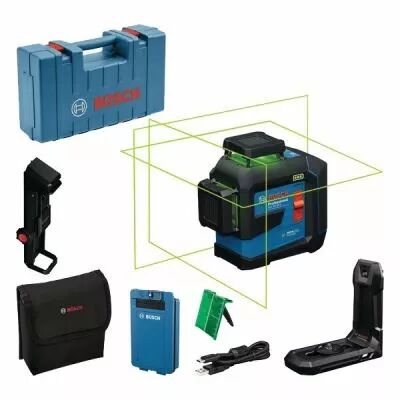 Laser 3 plans GLL 80-33 G vert