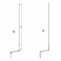 Tringle oscillante profil