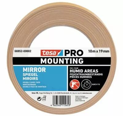 Mousse PE double face 1 mm - blanc - 5464 - rouleau de 10 m