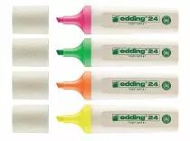 Boîte de 4 surligneurs E-24 Ecoline