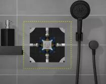 Kit de fixation robinetterie encastré ROBIBOX®