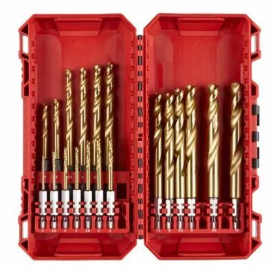 Coffret de 19 forets mtaux Red Hex HSS-G