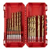 Coffret de 19 forets métaux Red Hex HSS-G