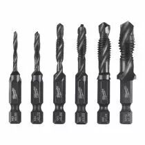 Coffret 6 forets taraudeurs HSS-G - queue hexagonale