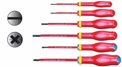 Jeu de 6 tournevis Protwist 1000 V  