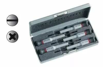 Coffret 5 tournevis Micro-Tech mixtes AEF.J1