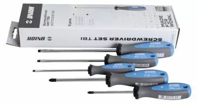 Jeu de 5 tournevis Unior TBI 609CS5 TBI