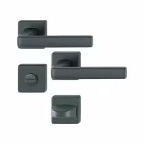 Ensemble Dublin - Ensemble sur rosaces 44 x 44 mm - Argent