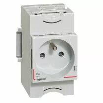 Prise modulaire 2 P + T