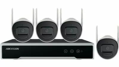 Kit 4 camras bullet wifi et enregistreur 8 voies