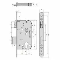 Serrure urgence 425.8