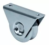 Galet avec platine - acier bichromaté