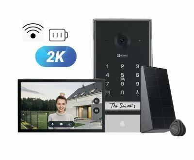 Visiophone connect sans fil EP7 EZVIZ + clavier 