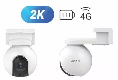 Camra motorise sur batterie EB8 4G 2K
