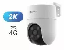 Caméra 4G motorisée filaire H8c 2K - inclinable