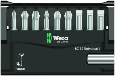 Coffret 9 embouts Bit-Checks Universal + porte-embout