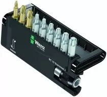 Coffret 10  pièces Bit-Checks® Universal + porte-embout Rapidaptor
