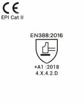 Enduction nitrile - classe D