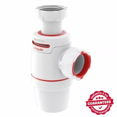 Siphon de lavabo NEO AIR anti-vide et installation rapide