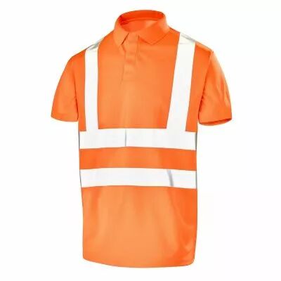 Polo manches courtes fluo Base 2 - classe II