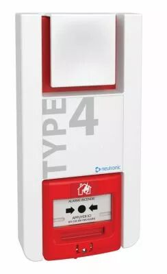 Dclencheur d'alarme incendie radio TT4P-RF3  piles