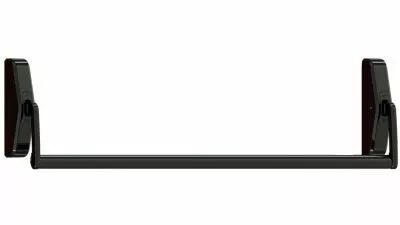 Serrure  mortaiser pour porte de secours - 1 point - noir