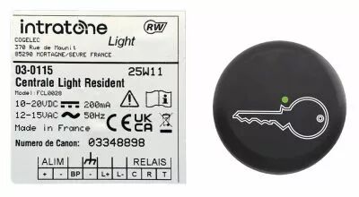 Centrale light gestion resident 1 porte Intratone non Vigik+