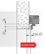 Bras interchangeable pour Ditec Sprint