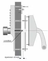 Keylex Profil pour barre antipanique