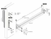 Keylex Profil pour barre antipanique