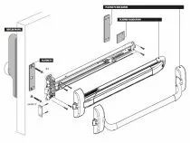 Keylex Profil pour barre antipanique