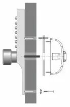Keylex Profil pour barre antipanique