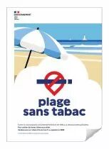 Panneau adhésif officiel Fumeur/non fumeur