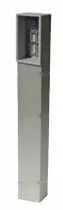 Potelet Dorica 10x10 CAP pour photocellules