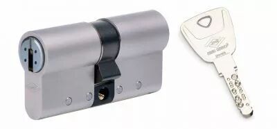 Cylindre de porte et serrure KESO 8000 Ω,