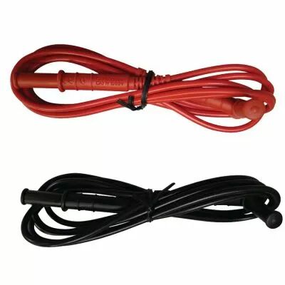 Jeu de 2 cordons standard DM4/CM4 600 V - cat. IV