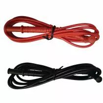 Jeu de 2 cordons standard DM4/CM4 600 V - cat. IV