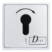 Contacteur &agrave; cl&eacute; pour demi - cylindre profil europ&eacute;en